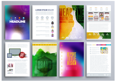 时尚电子产品单页设计图片广告设计